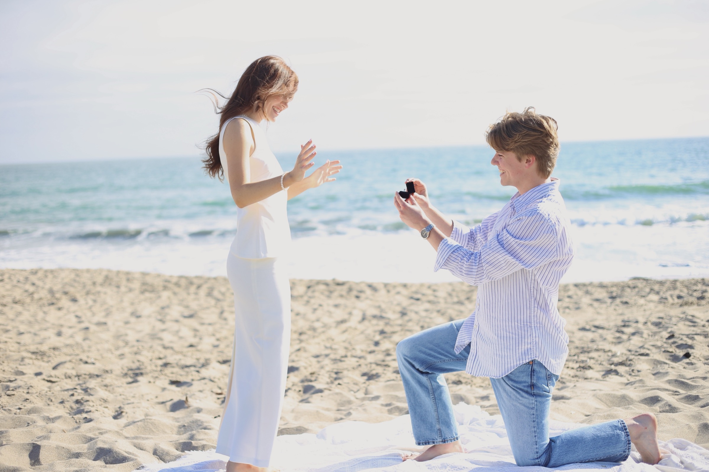 Cole and Bridget — Post-proposal celebration